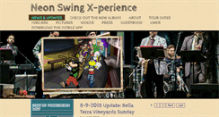Desktop Screenshot of neonswing.com